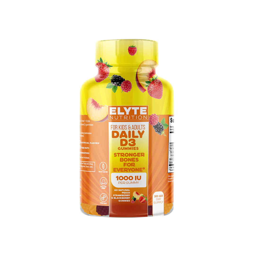 Vitamin D3 gummies for kids and adults