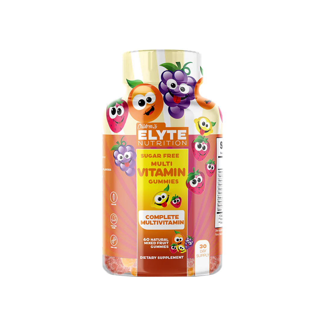 Sugar Free Kids multivitamin gummies